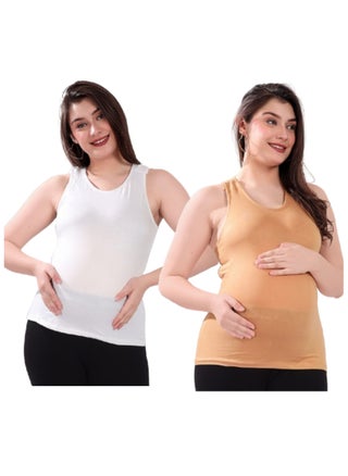 TUMMY Maternity and Nursing Tank Top Combo Pack  of 2 - pzsku/ZA3CDF4F8DC092B72F8D4Z/45/_/1732177650/56cd09c7-4fff-4d5b-8113-7102687c81ed