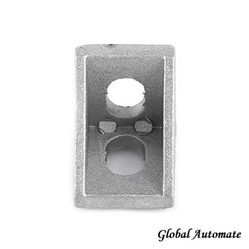 3DINNOVATIONS 3D INNOVATIONS T Slot 2020 Aluminum Profile L-Shape Interior Inside Corner Connector Joint Bracket 6mm for Aluminum Extrusion Profile (with screws) (Qty: 4pcs) (Corner Bracket: 2017, Silver) - Image 5