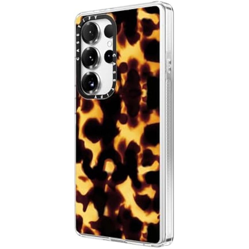 Casetify Magnetic Clear Galaxy S25 Ultra Case 【Compatible with Magsafe】 - Tortoiseshell - Image 5