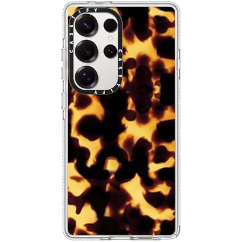 Casetify Magnetic Clear Galaxy S25 Ultra Case 【Compatible with Magsafe】 - Tortoiseshell - Image 1