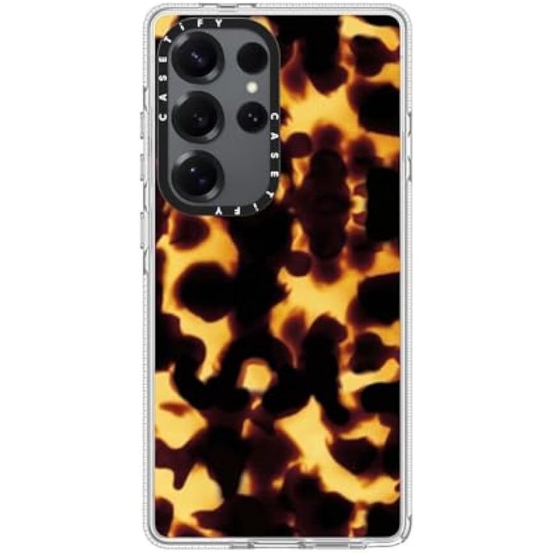 Casetify Magnetic Clear Galaxy S25 Ultra Case 【Compatible with Magsafe】 - Tortoiseshell - Image 3