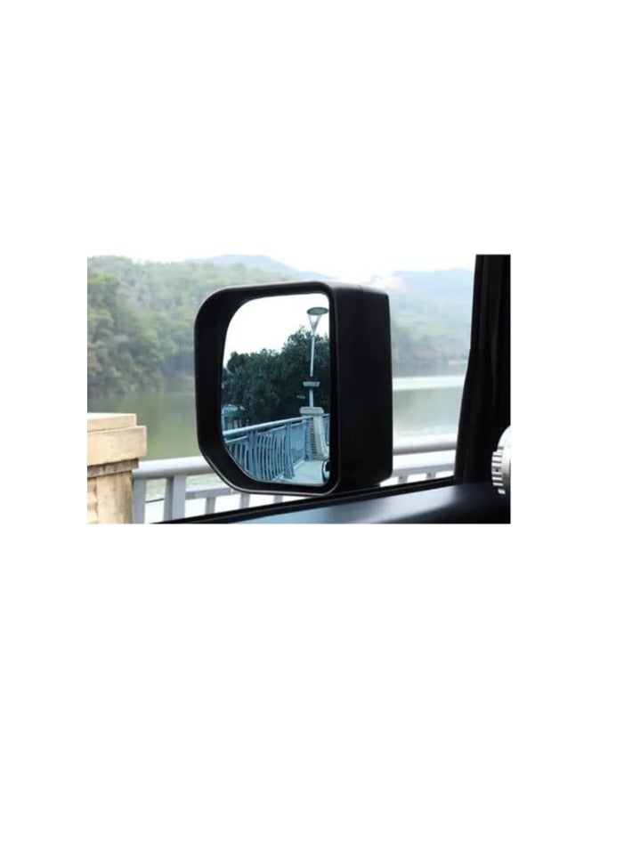 Generic Side Rearview Mirror Blue Glass Lens Fit For Toyota FJ Cruiser 2007-2024 Wide View Anti Glare Side Door Mirror Wing  - Image 5