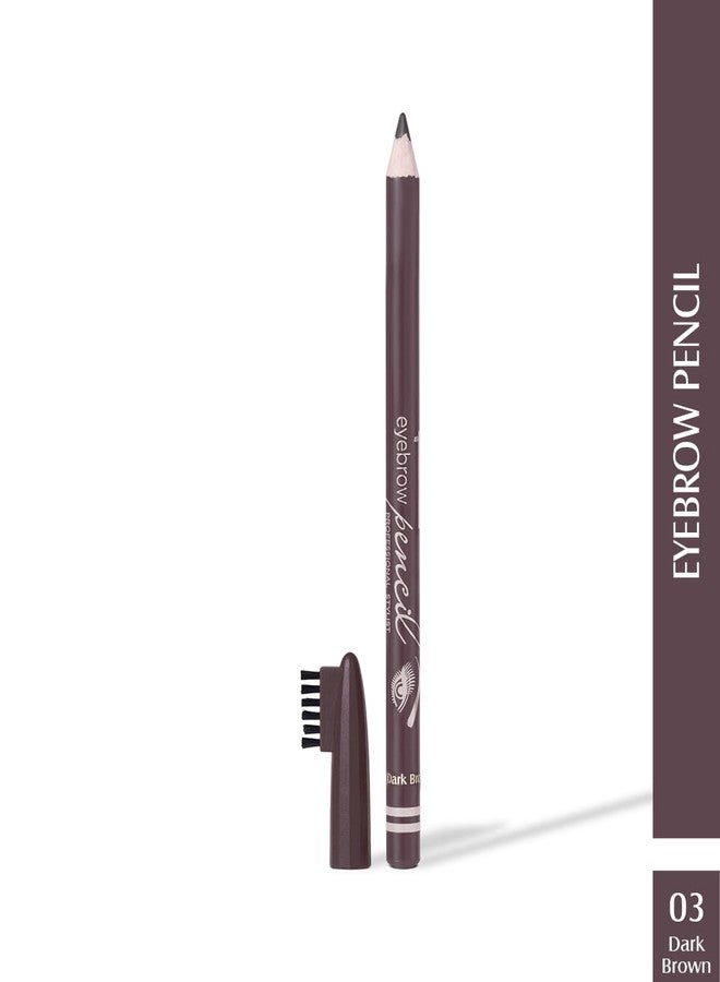 Glam 21 Glam21 Waterproof Eyebrow Pencil With Brush | Smudge Proof Eyebrow Definer Pencil | Brown & Dark Brown | 1.2gm Each | Combo Pack Of 2 - Image 3