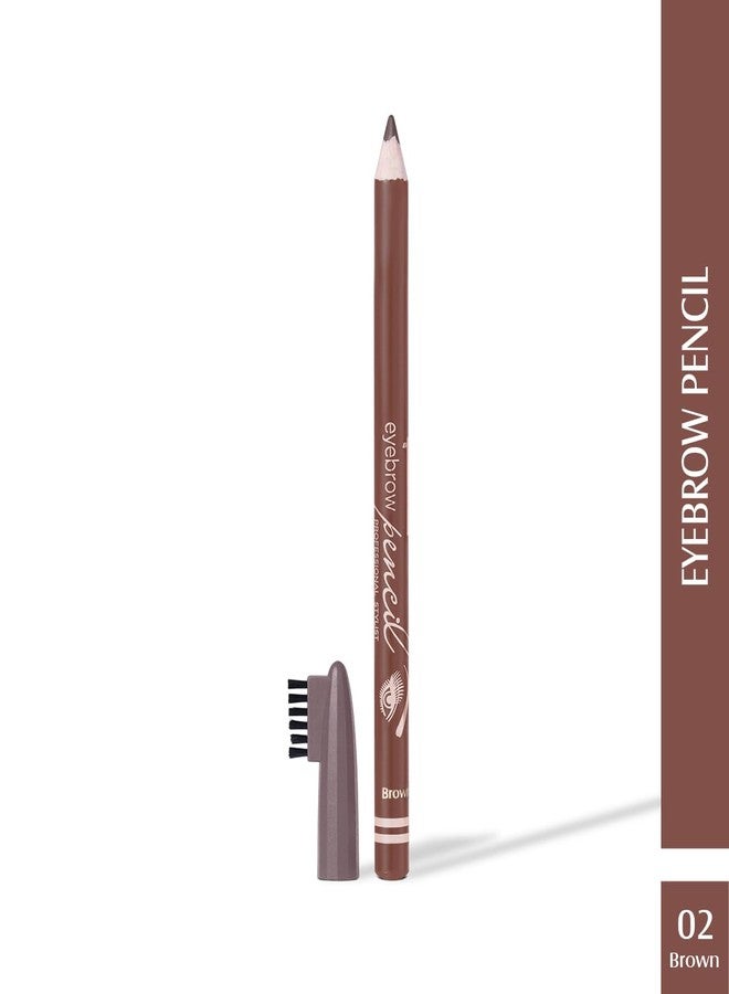Glam 21 Glam21 Waterproof Eyebrow Pencil With Brush | Smudge Proof Eyebrow Definer Pencil | Brown & Dark Brown | 1.2gm Each | Combo Pack Of 2 - Image 2