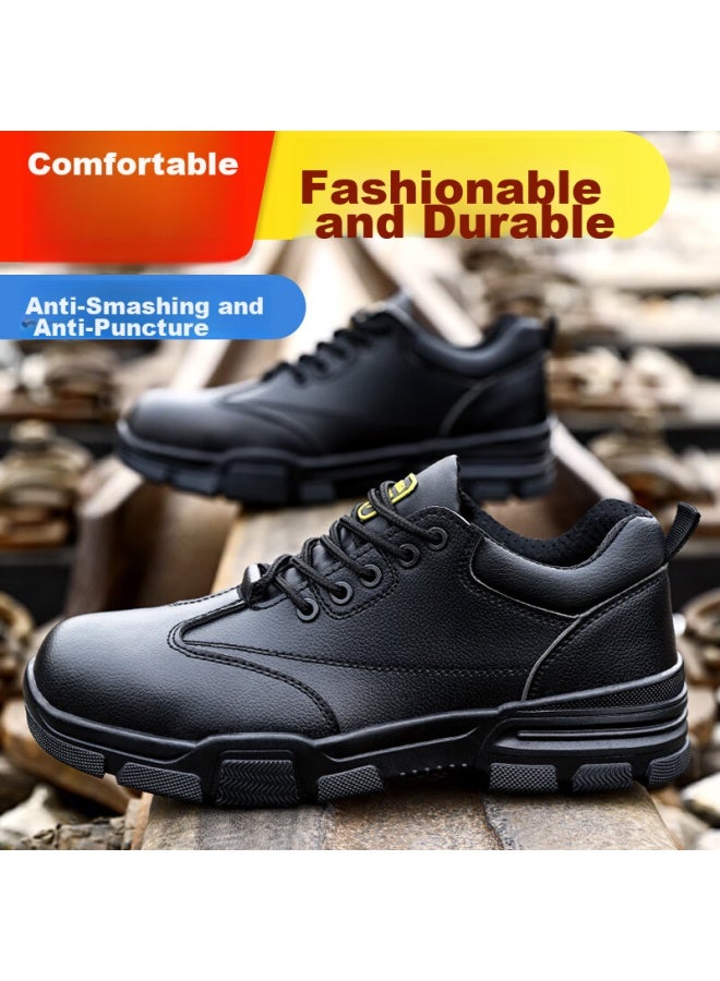 JUNBU Junbu Safety Shoes For Men, Electrician Ulated Anti-smashing Anti-puncture Plastic Toe Cap Work Boots 2165kv Size 41 - Image 2