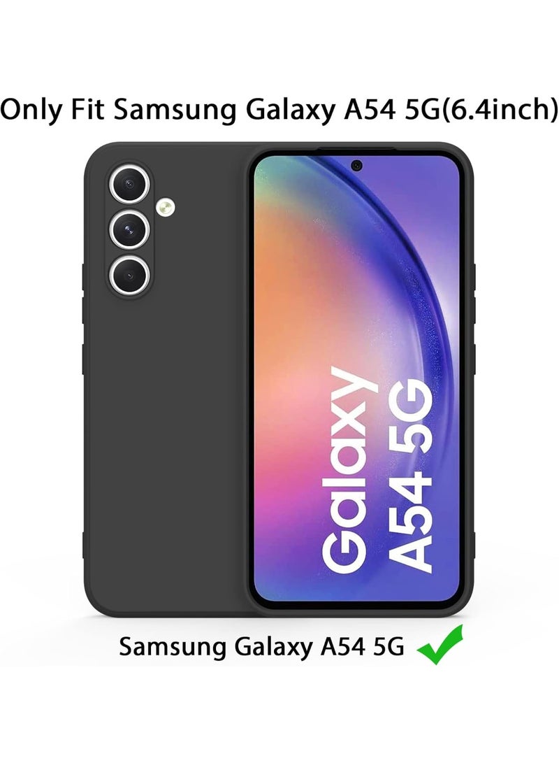 واي جي إس غطاء محمية ضد الخدوش مع ملمس ناعم وغطاء رفيع لtelephone الذكي سامسونج جالاكسي A54 5G - Image 2