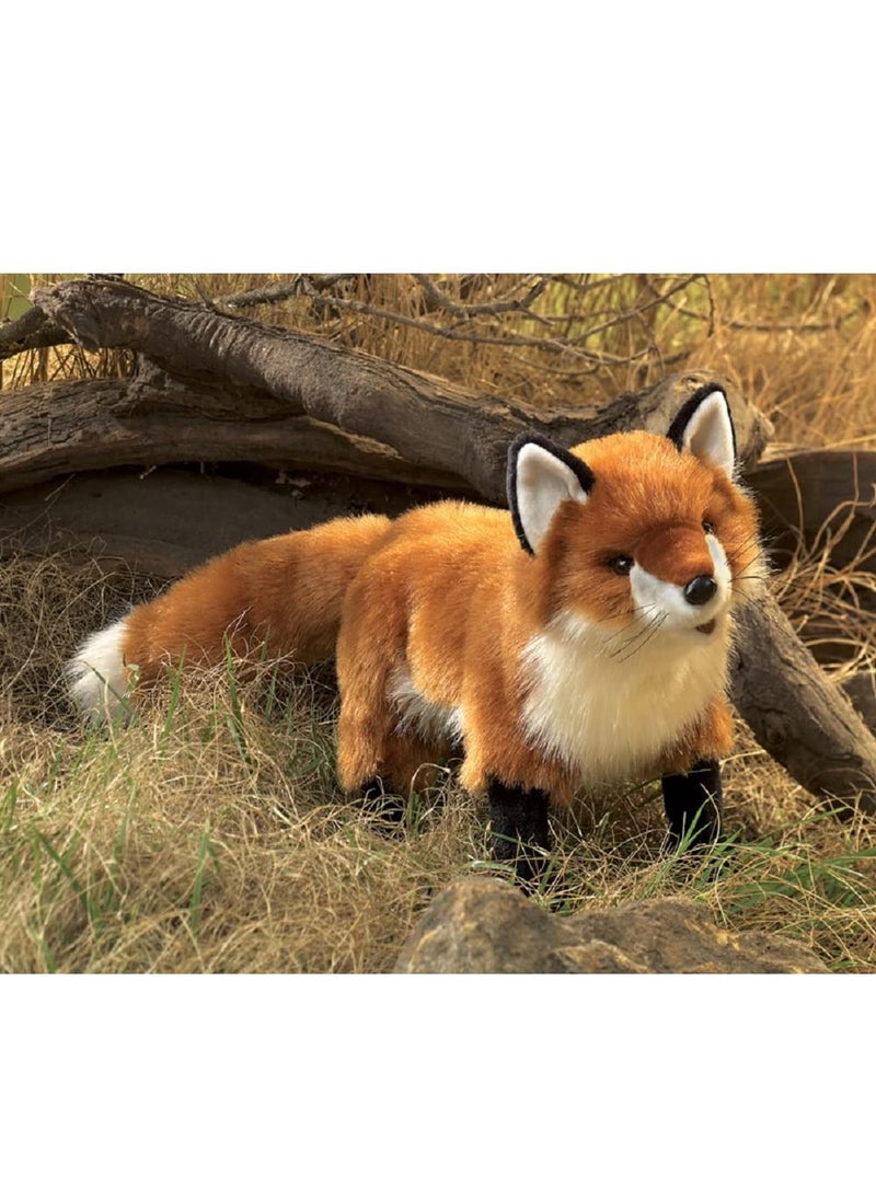 Folkmanis Folkmanis Red Fox Hand Puppet, Rust, White, Black, 1 EA  - Image 3