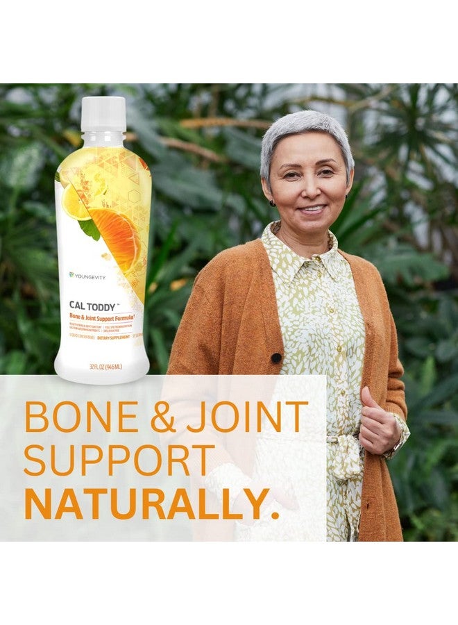 Youngevity Cal Toddy™ - Calcium (Citrate, Phosphate) Magnesium 1,200mg/600mg-Vitamins D-3, Zinc, Copper, Potassium, Boron and 70+ Trace Mineral Cofactors - Supports Bone Health-32 Fl Oz (Pack of1) - Image 3