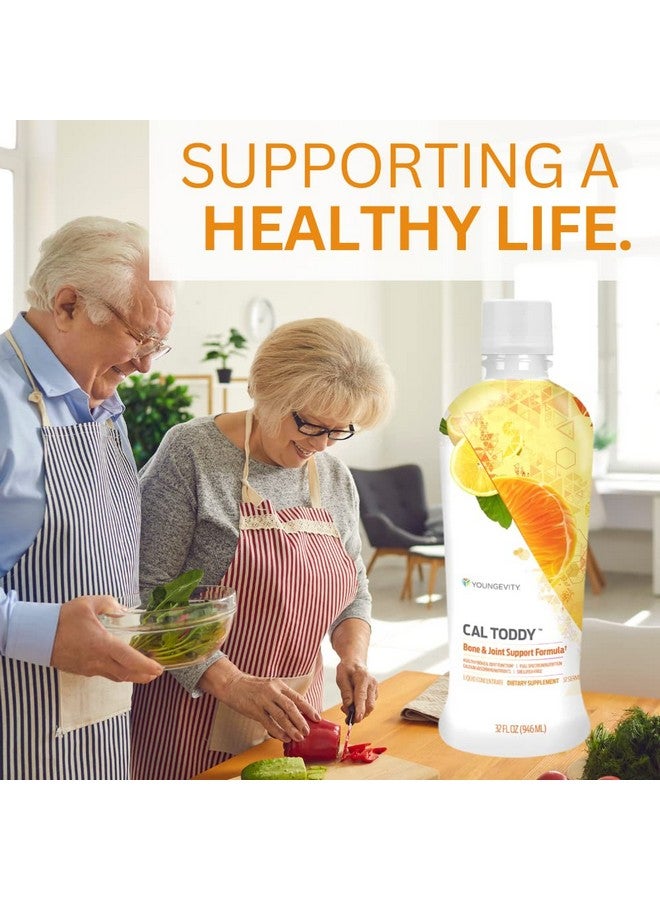 Youngevity Cal Toddy™ - Calcium (Citrate, Phosphate) Magnesium 1,200mg/600mg-Vitamins D-3, Zinc, Copper, Potassium, Boron and 70+ Trace Mineral Cofactors - Supports Bone Health-32 Fl Oz (Pack of1) - Image 5