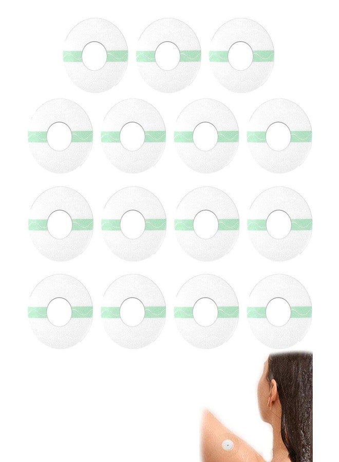 SQUISHCO 15pcs Freestyle Sensor Sticker,Self Adhesive Patches for FreeStyle Libre 3 Sensor,Waterproof Sensor Covers Patch Stickers Pad,Flexible Sensor Sticker Fix Your Sensor On Arm - Image 1