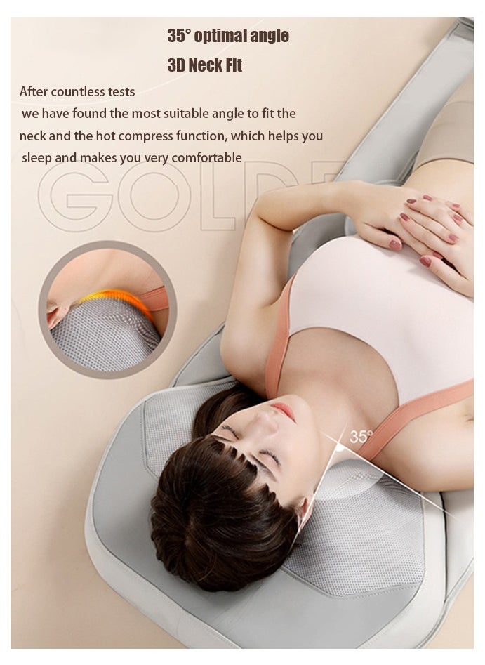 Full Body Massage Mat Helps You Sleep Relieves Fatigue And Muscle Aches And Pains Full Body Relaxation Massage Mat