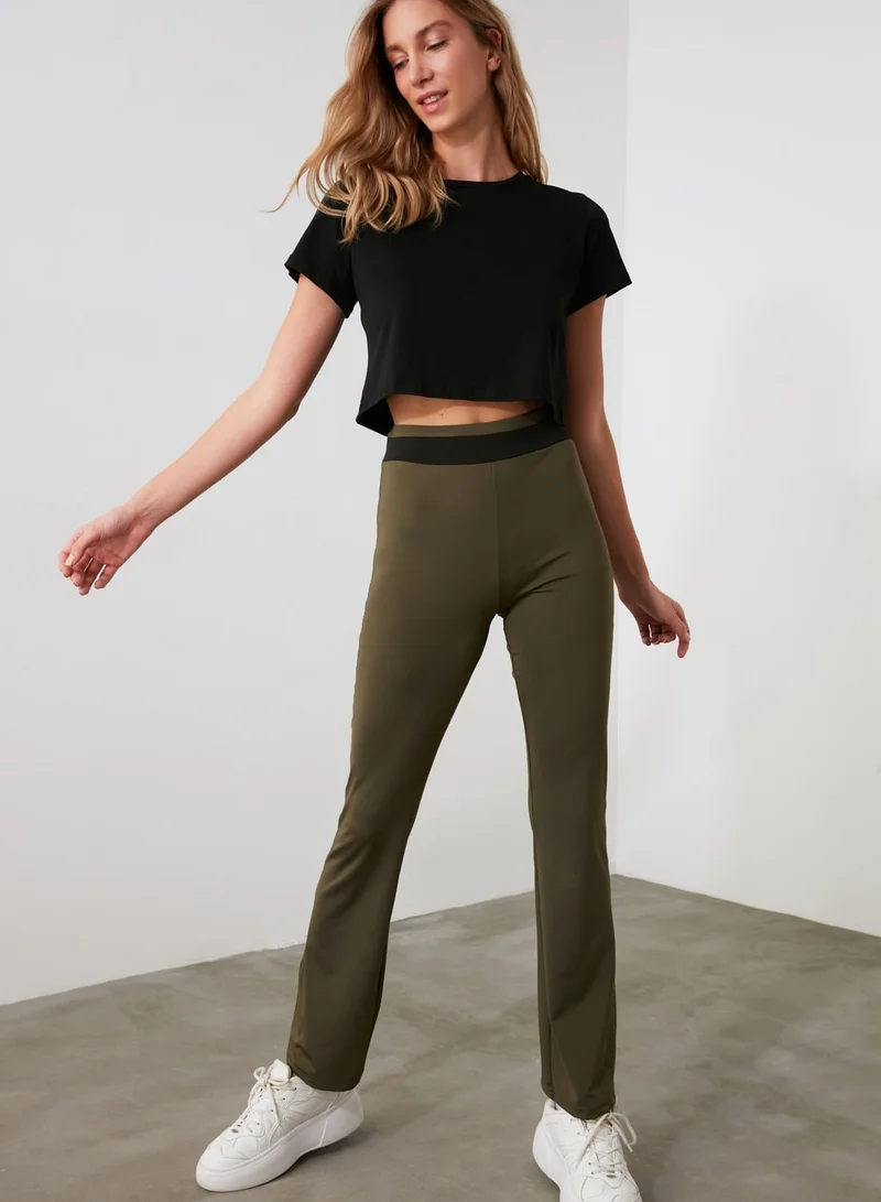 trendyol High Waist Flared Pants