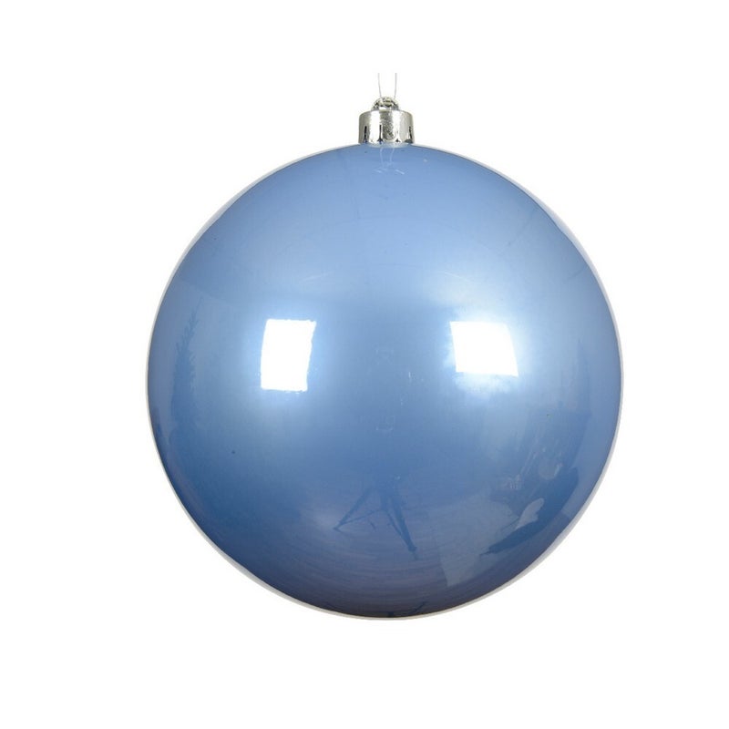 زخرفة عيد الميلاد اللامعة باللون الأزرق السماوي من كامينغك - 20 سم