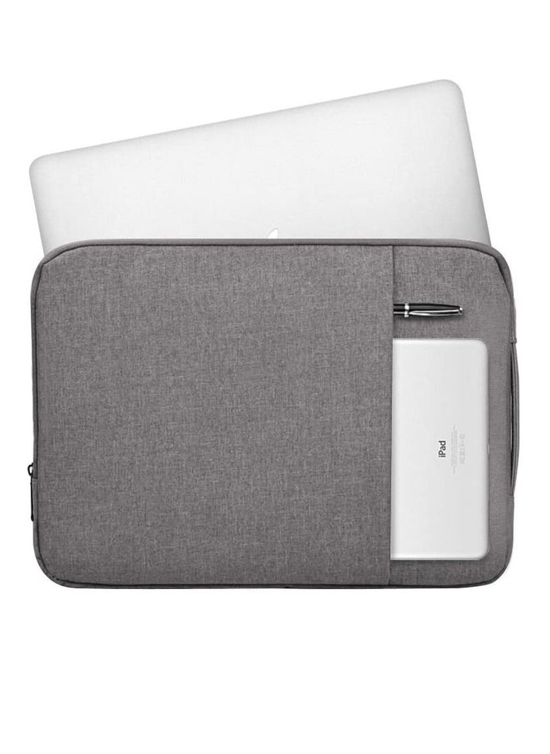 Generic - Grey 11/11.6 inch Laptop Sleeve Waterproof Pouch Protective Laptop Bag Compatible For MacBook Air - Image 1