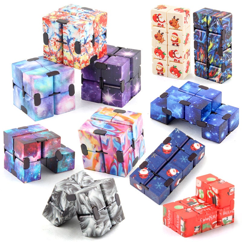 Source Manufacturer 'S New Starry Sky Infinite Rubik'S Cube Second-Order Rubik'S Cube Dice New And Unique Decompression Toys - Image 2