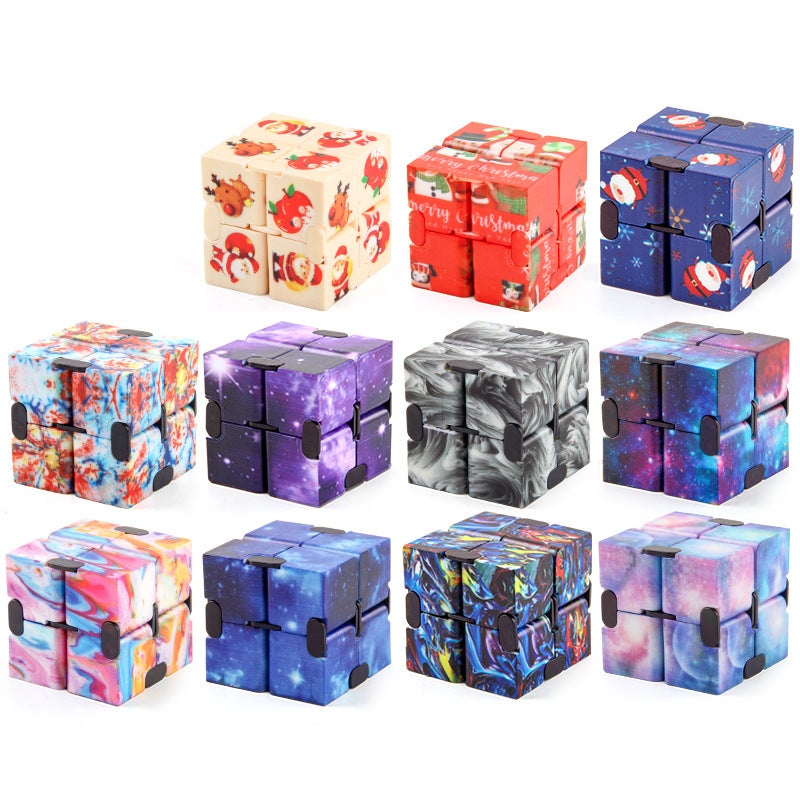 Source Manufacturer 'S New Starry Sky Infinite Rubik'S Cube Second-Order Rubik'S Cube Dice New And Unique Decompression Toys - Image 3