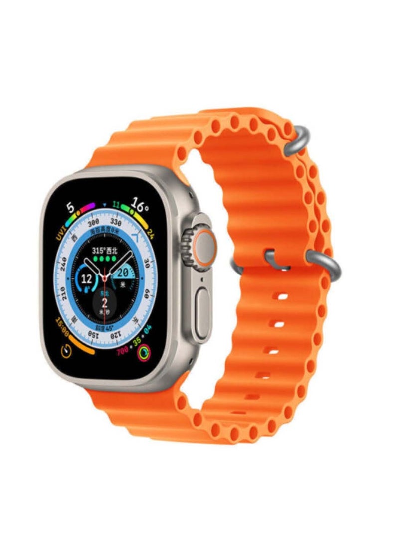 FEND - Fend F8 Smart Watch Ultra Full Screen HD Display with Two Strap and Bluetooth NFC GPS for Men's and Women's - Image 1