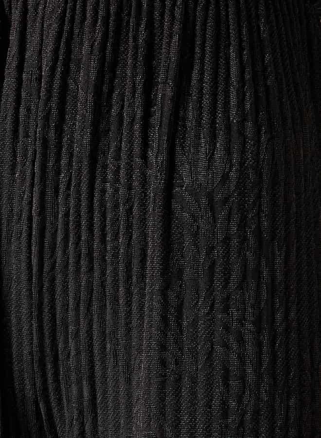 ايكونيك بنطلون بارز الملمس بخصر مرن من آيكونيك - Image 4