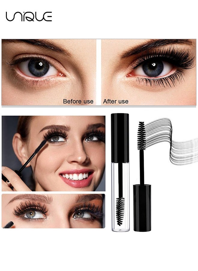 Unique 3 pack 10ml Empty Mascara Tube Bottle with Eyelash Wand,Funnels and Tubes,Eyelash Cream Container Bottle with Funnels Transfer Pipettes,for Castor Oil/Eyelash Growth Oil  - Image 3
