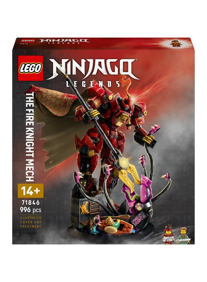 LEGO NINJAGO The Fire Knight Mech 71846 Building Set (996 Pieces) - Image 2
