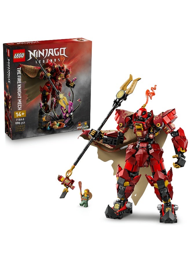 LEGO NINJAGO The Fire Knight Mech 71846 Building Set (996 Pieces) - Image 1