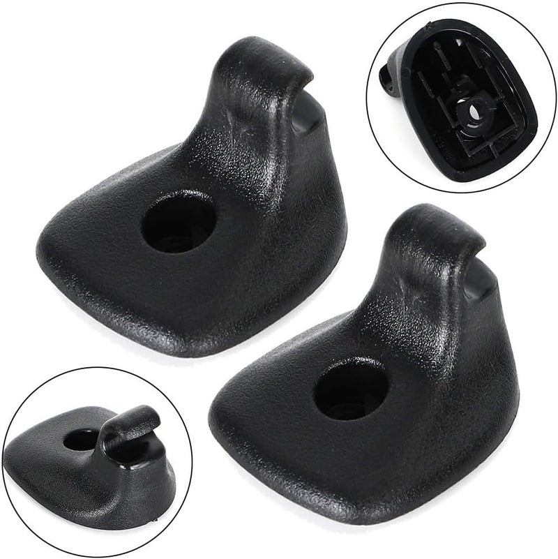Wivplex Sun Visor Hook Clip Set for Chrysler Sebring - Image 2