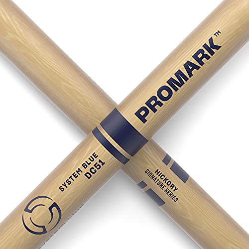 Promark Hickory DC51 Wood Tip drumstick - Image 5