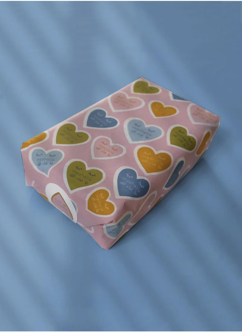 Little Majlis Tissue Paper,  Hearts Mashalla