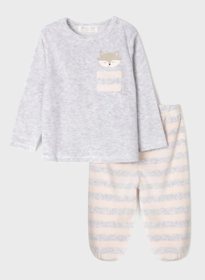 Zippy Infant Striped Pyjama Set