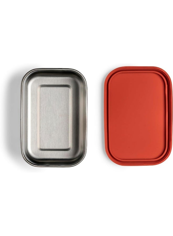 Citron Mini Stainless Steel Snackbox With 1 Compartment For Kids, Leak-Proof And Bpa FreeBrick - Image 5