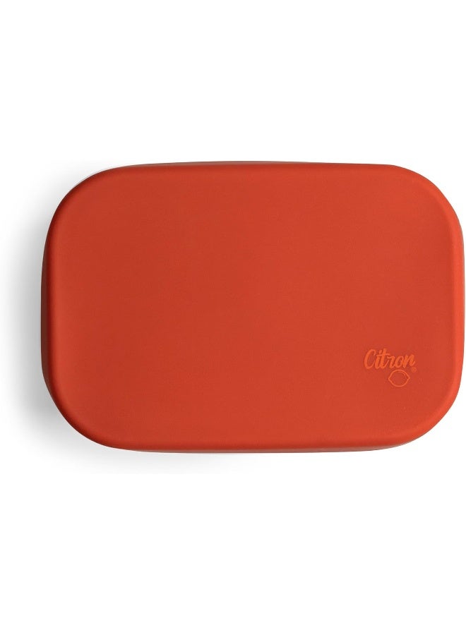 Citron Mini Stainless Steel Snackbox With 1 Compartment For Kids, Leak-Proof And Bpa FreeBrick - Image 2