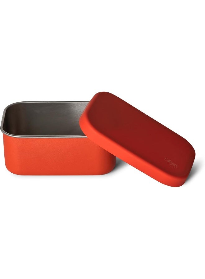 Citron Mini Stainless Steel Snackbox With 1 Compartment For Kids, Leak-Proof And Bpa FreeBrick - Image 4