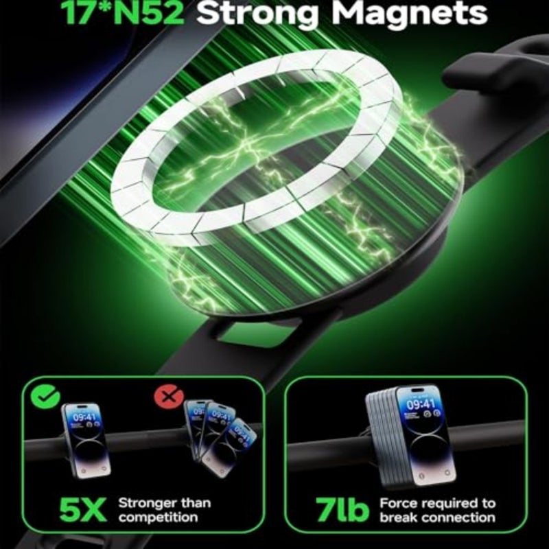 Magnetic Bar Mount, heavy duty build, strong magnet, wall mounted tool organizer, space saving storage solution for kitchen use workshop garage and daily household arrangement - Image 2