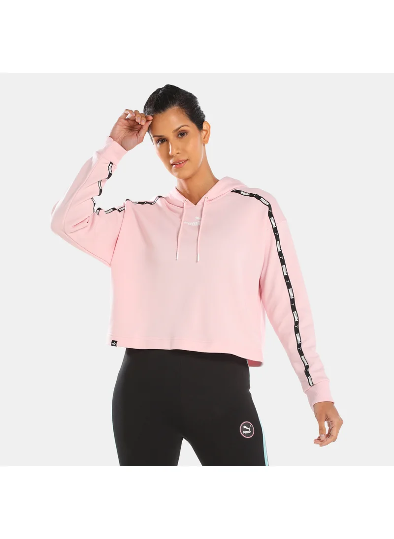 PUMA Women's Power Tape Cropped Hoodie
