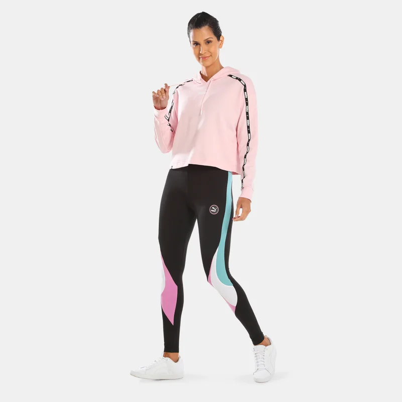 PUMA Women's Power Tape Cropped Hoodie