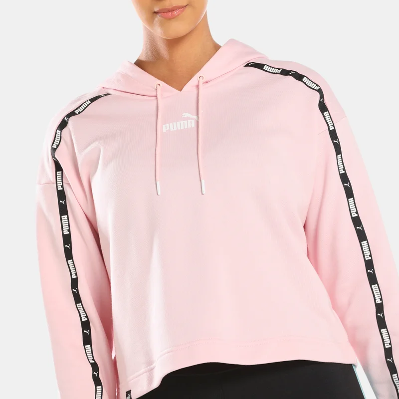 PUMA Women's Power Tape Cropped Hoodie