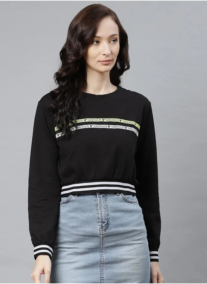 هوبرهولمي Black Sweatshirt For Women