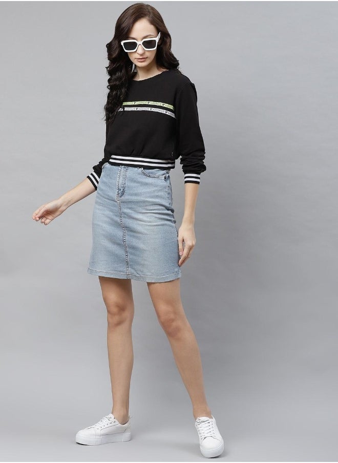 Hubberholme Black Sweatshirt For Women  - Image 4