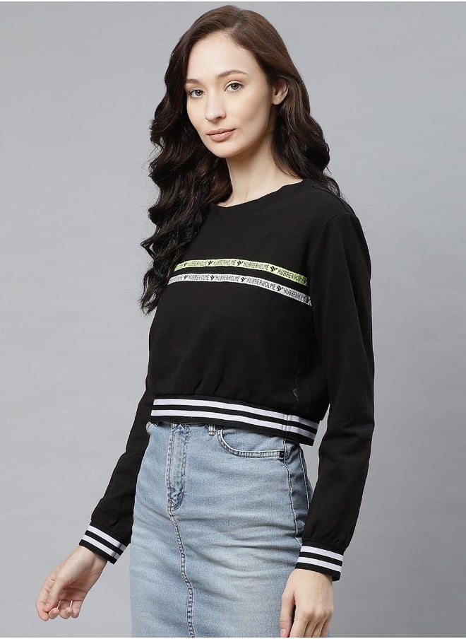 Hubberholme Black Sweatshirt For Women  - Image 3