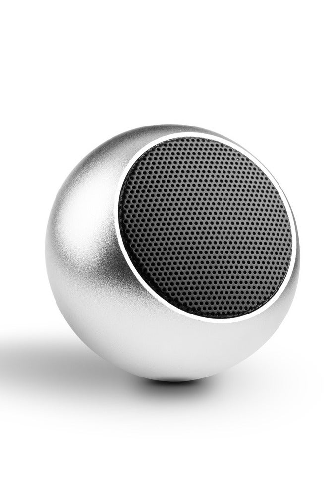 Mini wireless Bluetooth speaker, portable mini subwoofer with card slot, metal casing, stereo sound, built-in subwoofer, outdoor speaker, high-quality sound, car subwoofer. - Image 1