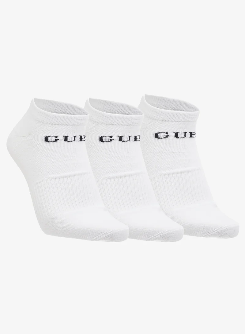 GUESS 3 Pack Sneaker Socks