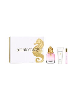 Aristocrazy Brilliant Women Set Edt 80Ml + 75Ml Bl + 10Ml Spray