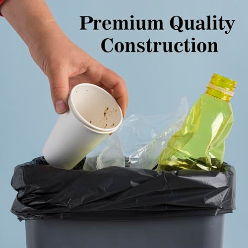 Essoti Black Garbage Bags | Jumbo | 36 X 48 Inches | 20 pcs | 10 pcs x Pack of 2, Black - Image 5
