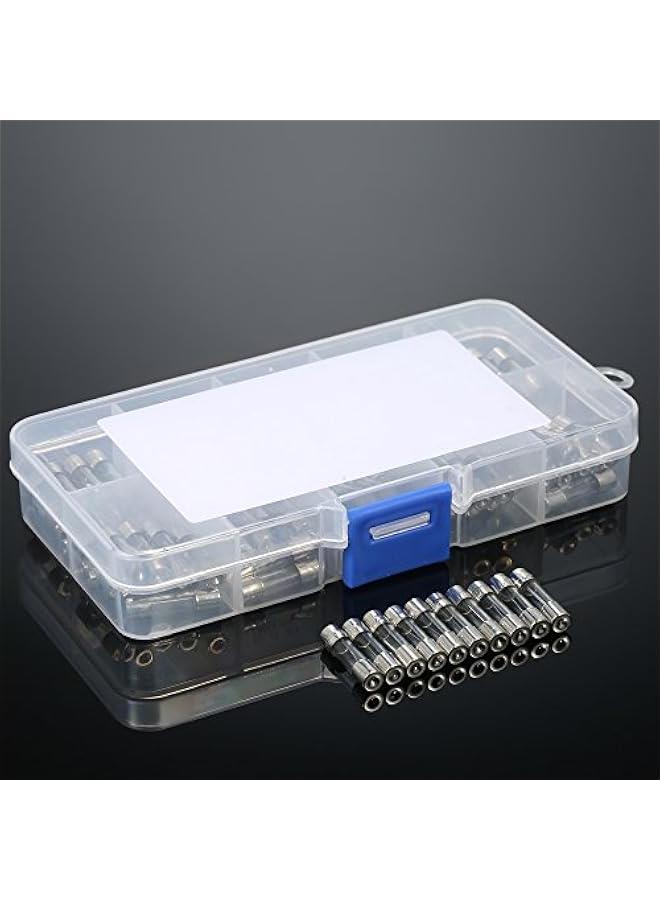 BWSJ 100 5x20mm Fastblow Glass Tube Fuses Assorted Kit Amp 0.2A 0.5A 1A 2A 3A 5A 8A 10A 15A 20A - Image 4