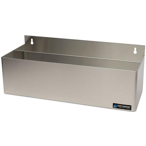 San Jamar Speed Rails Double Rails with 10 Quart Capacity for Kitchen, Bar, and Restaurants, Stainless Steel, 10 Quarts, Silver - Image 2