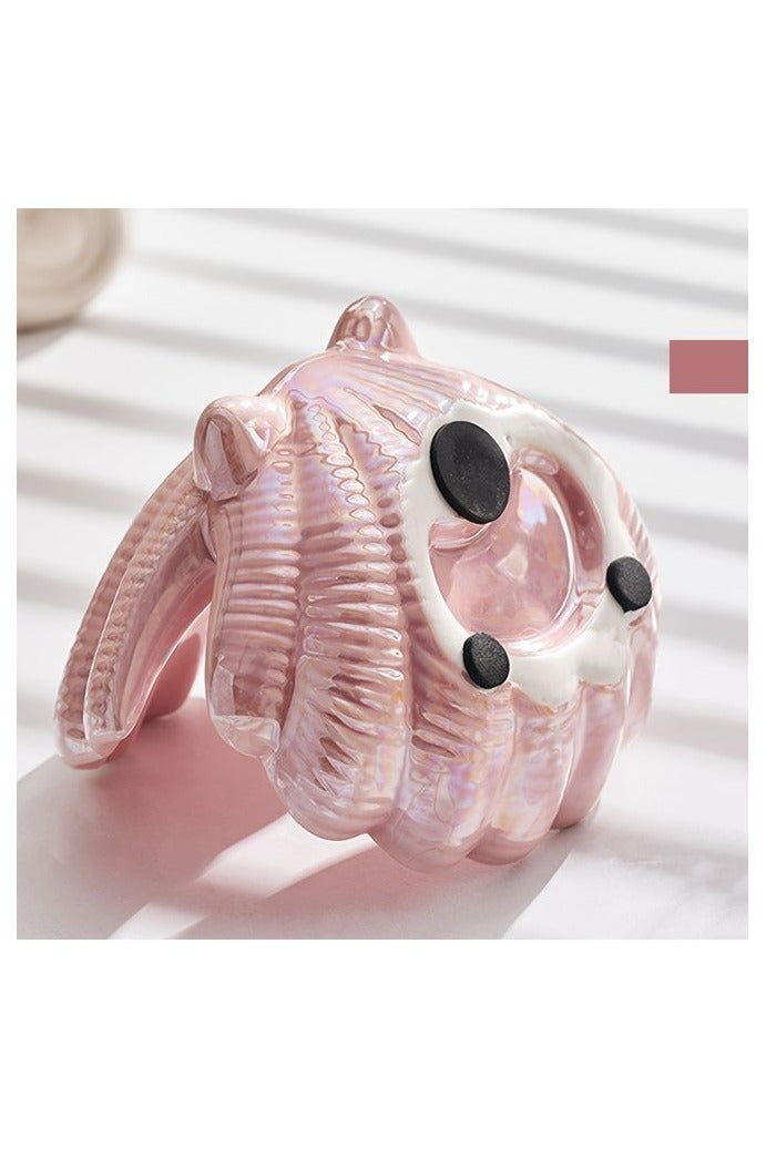 HOMESTAR Ceramic Shell Jewelry Tray for Entryway Decorative Trinket Dish and Holder Elegant Storage for Keys and Accessories Unique Home Decor - Image 4