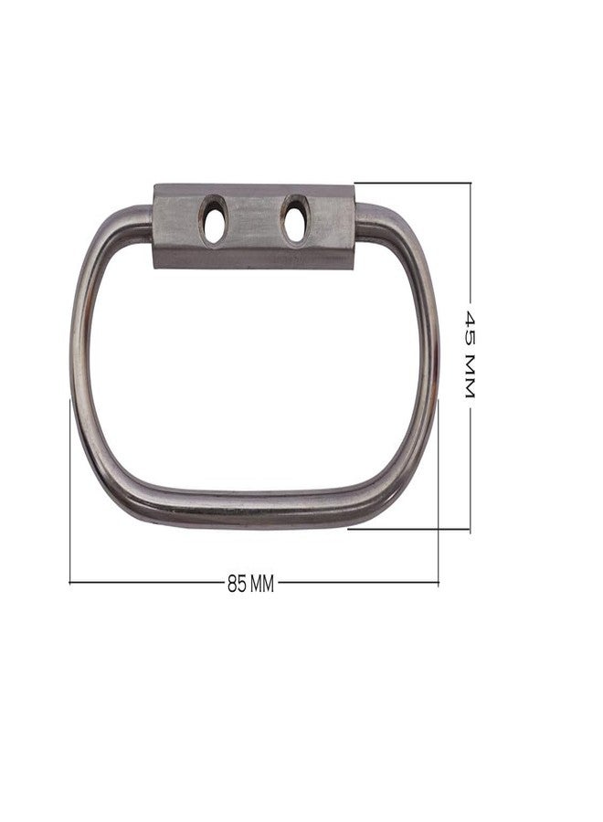 Alden Premium Heavy Duty Stainless Steel Chest Handle for All Types of Drawers - Pack of 4 (S.S. Finish) (Sleek-Oval) - Image 2
