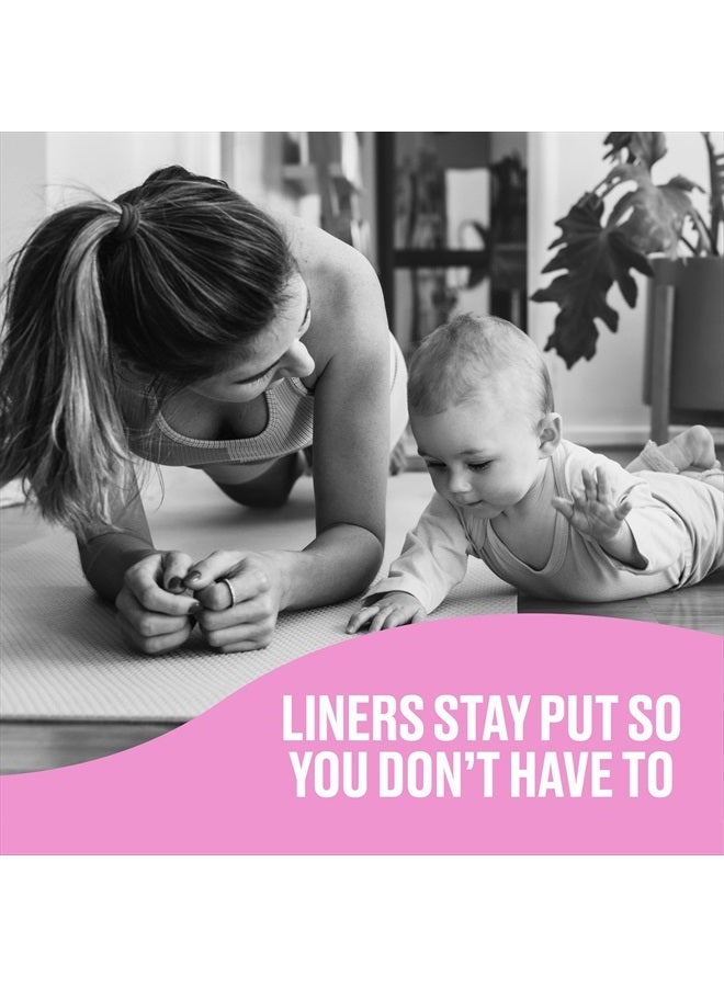 Carefree Panty Liners, Extra Long Liners, Wrapped, Unscented, 93ct (Packaging May Vary) - Image 5