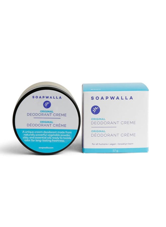soapwalla Natural Aluminum-Free Deodorant Cream (Original) | Vegan, Cruelty-Free, Clean Skincare (Full Size, 2 oz | 57 g) - Image 3