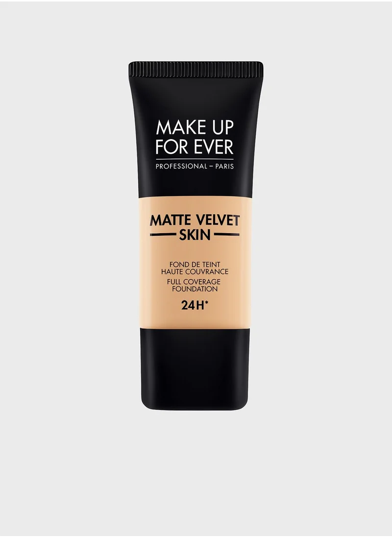 MAKE UP FOR EVER Matte Velvet Skin Liquid - Y335 Dark Sand